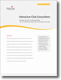 Interactive Chat Everywhere: Website, Email and Social Media for E-Commerce and Online Customer Service by Netop